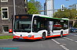 Wagen 1405 tr�gt Werbung f�r Brillen Heinen.
