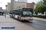 Wagen 020 kommt am Hbf Duisburg an.