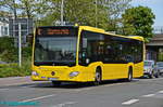 Wagen 1693 als E-Wagen auf dem Weg zum Fliedner Werk.
